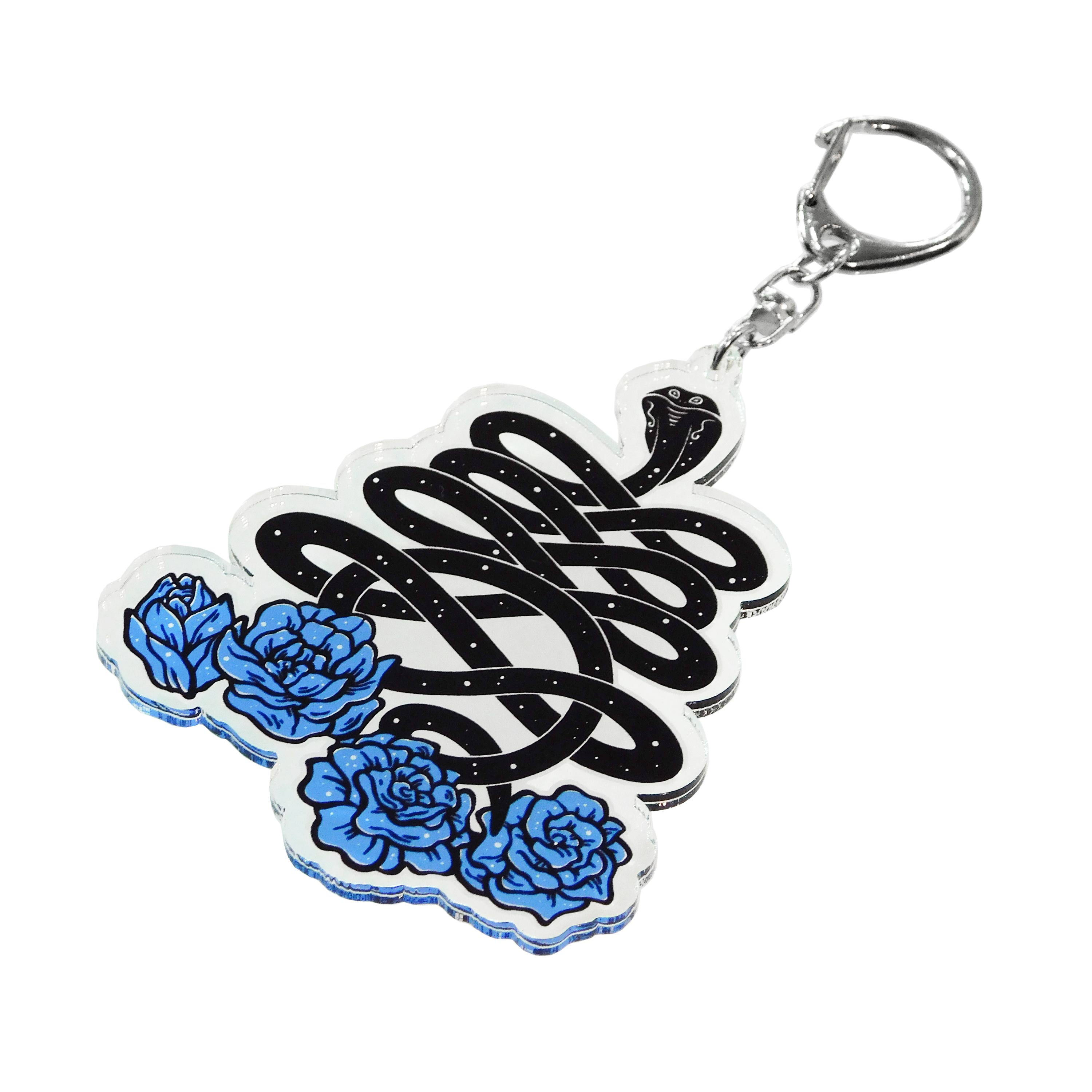 《SNAKE COLLECTION》毒と薔薇 KEY CHAIN