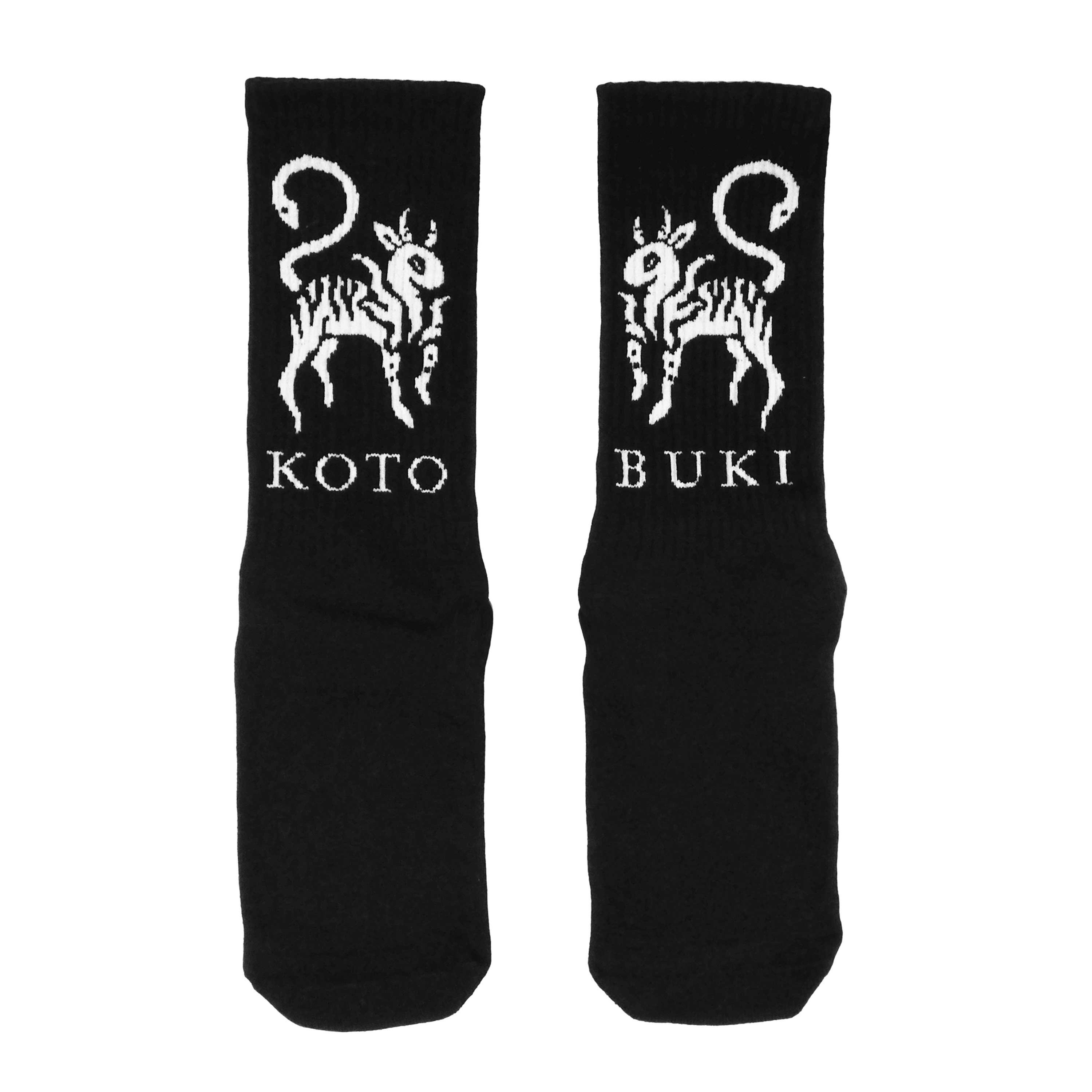 《CHAOS COLLECTION》KOTOBUKIリブソックス※BLACK