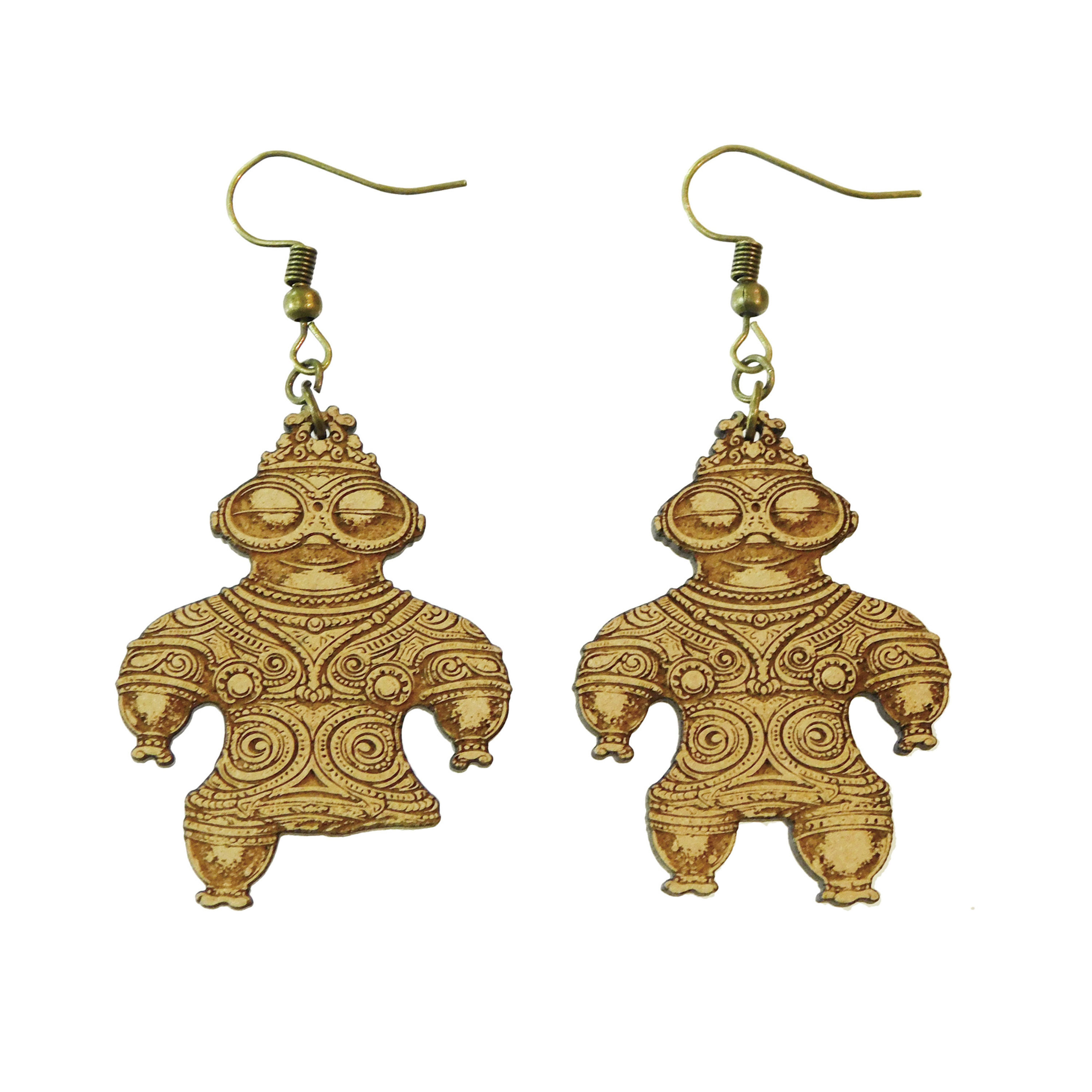 《ましろ》土偶ピアス/イヤリング