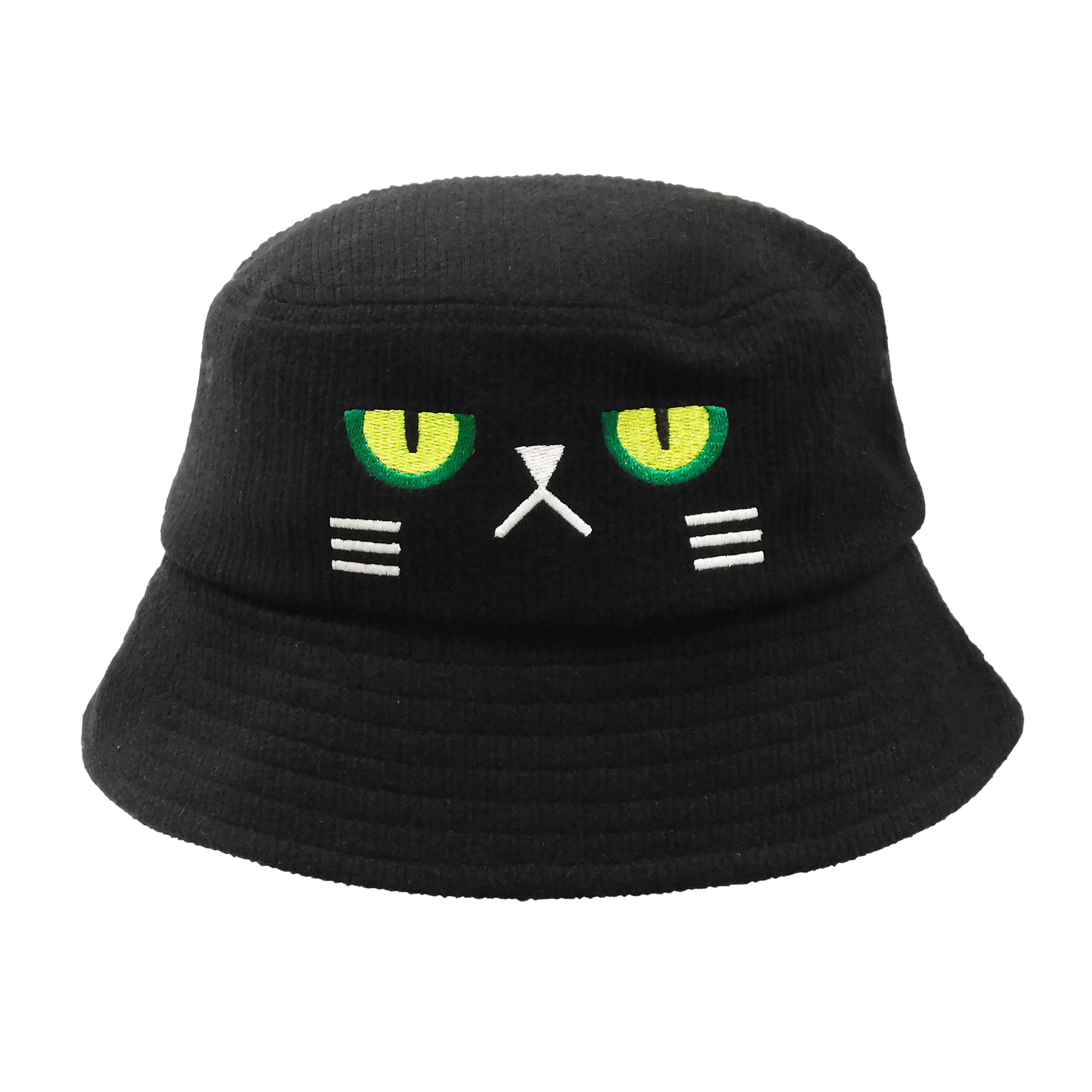 《SNAKE COLLECTION》GEORGE SNAKE EYE SMOOTH BUCKET HAT※BLACK