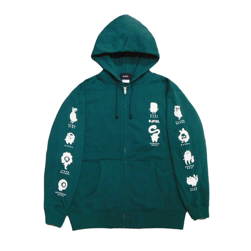 《CHAOS × 妖怪》ジップパーカー※IVY GREEN RAVEL Creators Market