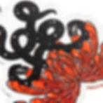 サムネイル： 《SNAKE COLLECTION》蛇と彼岸菊 KEY CHAIN