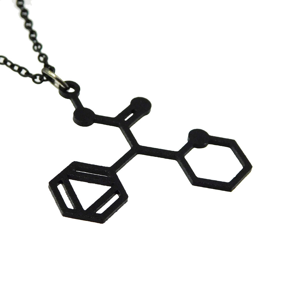 サムネイル： 《科学雑貨Scientia》リタリン/コンサータネックレス※ブラック