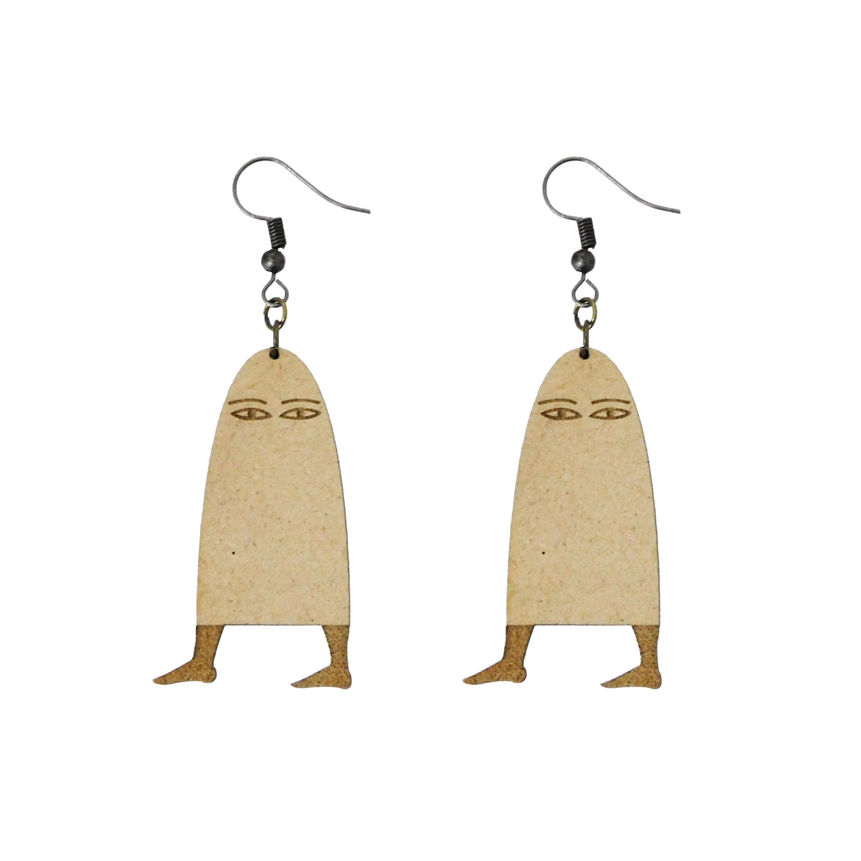 《ましろ》メジェドピアス/イヤリング