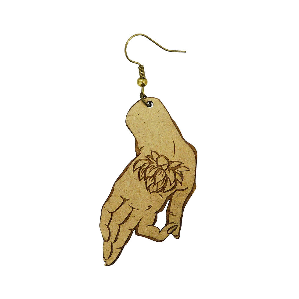 《ましろ》盧舎那ピアス/イヤリング※左手