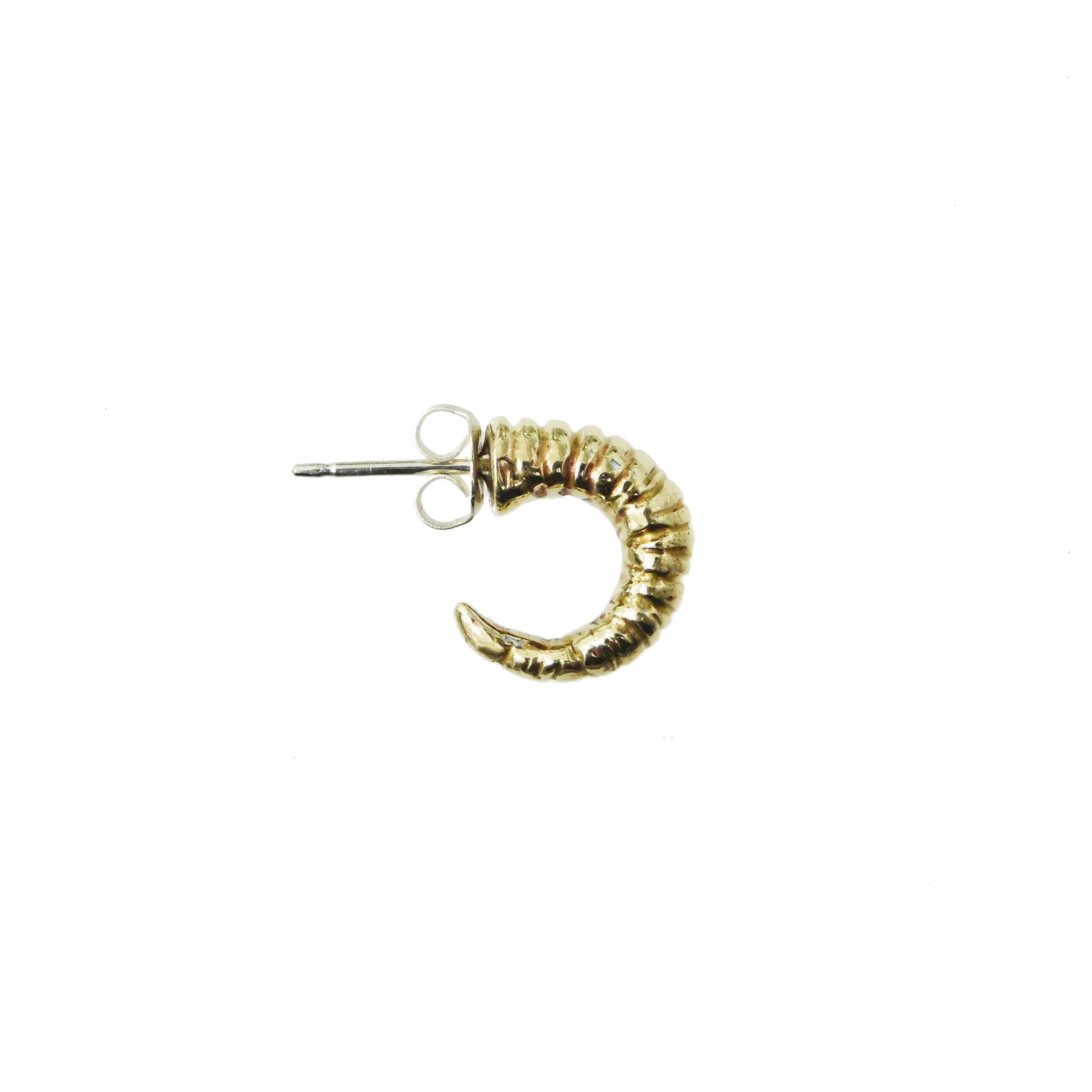 《NEMUS》TSUNOピアス/GOLD※片耳