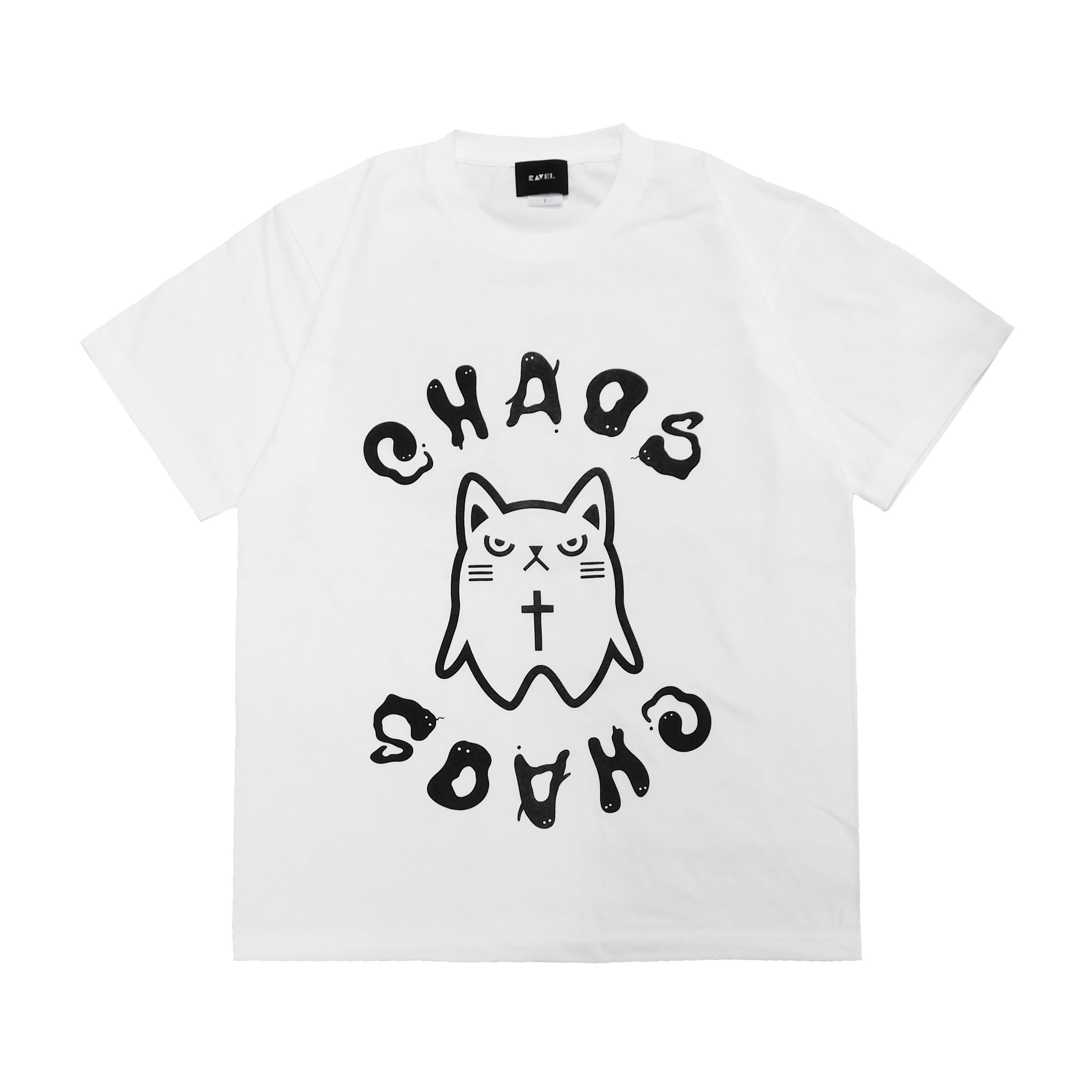 《CHAOS×GEORGE》ANGRY Tシャツ※WHITE