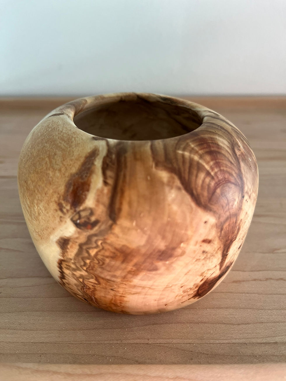 Thumbnail: Poplar wood vase