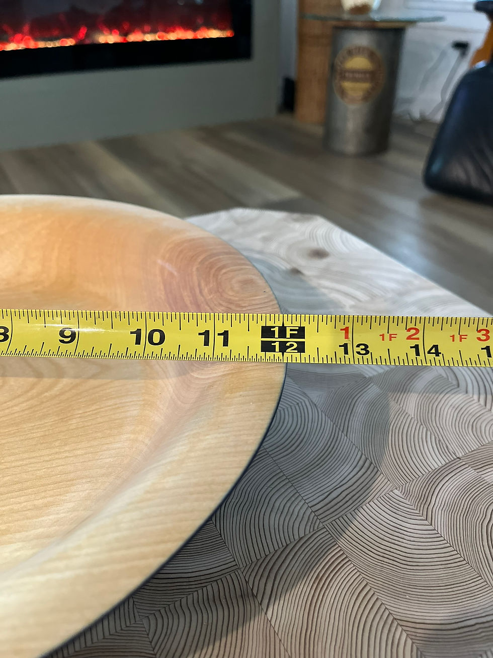 Thumbnail: Blue Lacquer Coated Bowl - Birch