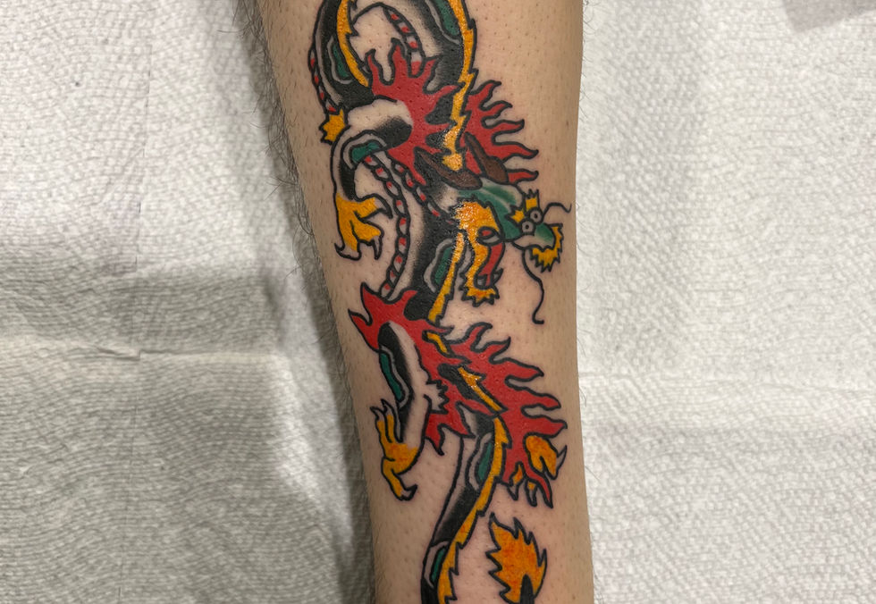 dragon tattoo, Japanese tattoo, Japanese art, American traditional, flash tattoos, tattoo flash, reading ma