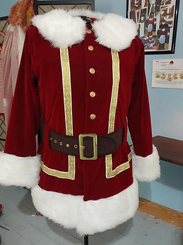 Coca Cola Santa Suit Coat Classic American Buttoned