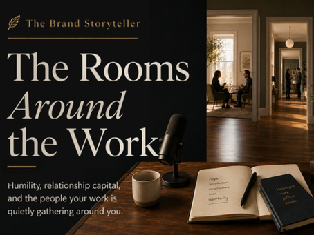 Podcast workspace with meaningful connections