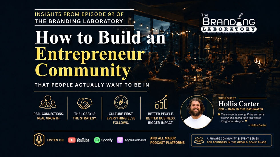 How to Build an Entrepreneur Community That People Actually Want to Be In