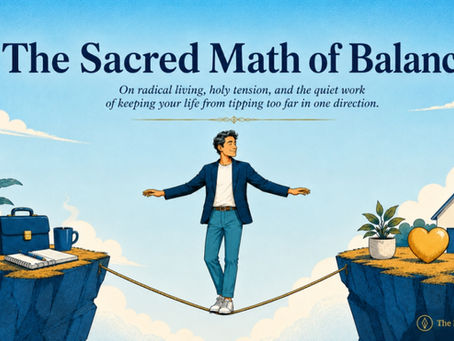 The Sacred Math of Balance between work and life