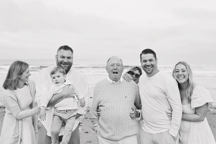 family laughing together