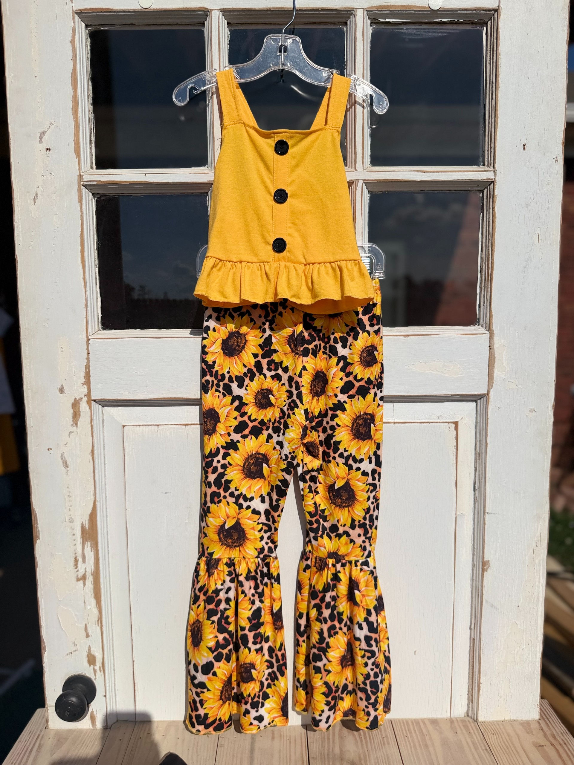 Sunflower 2pc Bellbottom Set