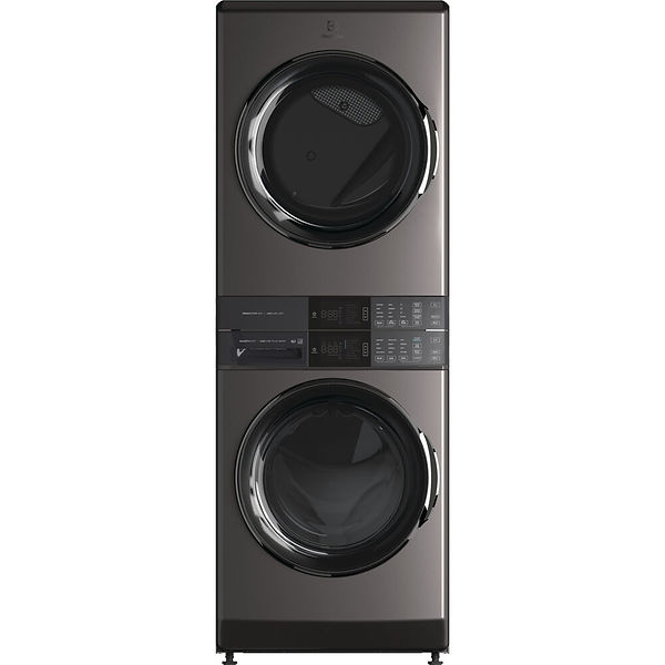 Electrolux Laundry Tower 4.5 Cu. Ft. Washer & 8 Cu. Ft. Gas Dryer - Titanium