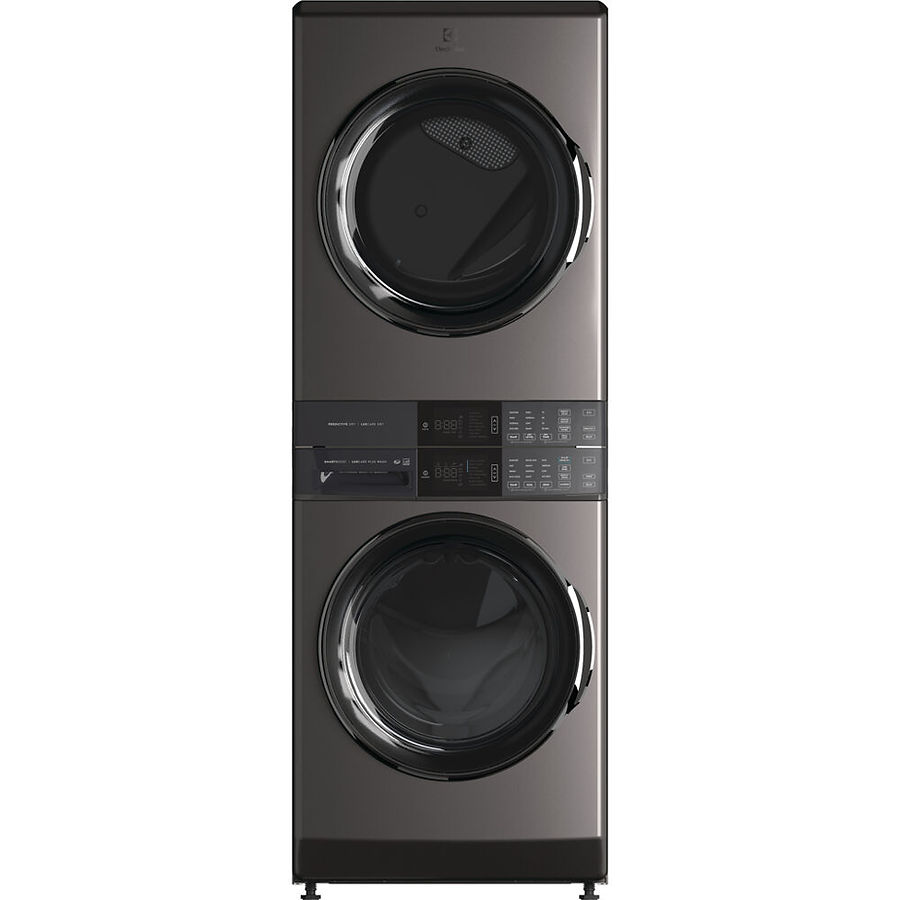 Electrolux Laundry Tower 4.5 Cu. Ft. Washer & 8 Cu. Ft. Gas Dryer - Titanium