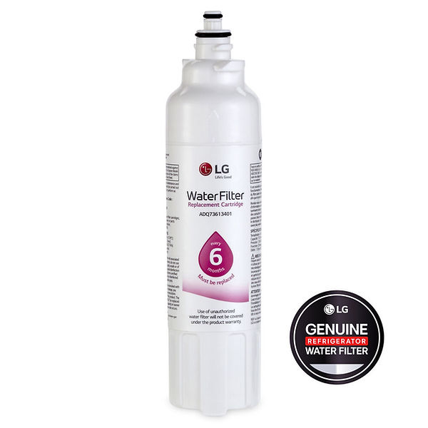 LG Water Filter, 200 Gallon Capacity, Horizontal Type - White