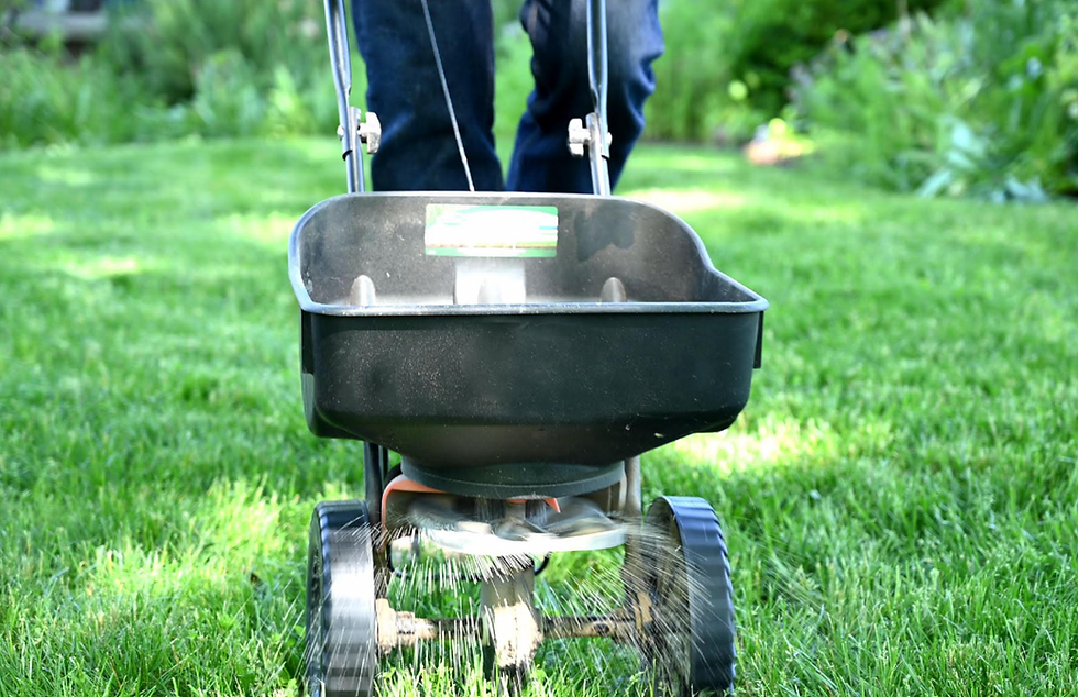 lawn spreader