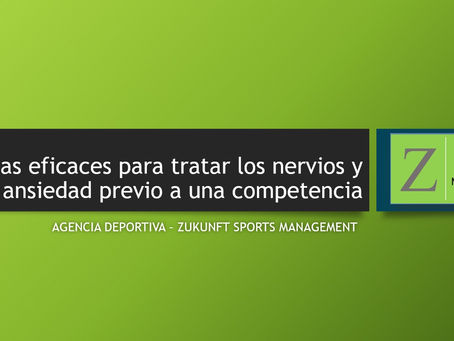 3 formas eficaces para tratar los nervios y la ansiedad pre-competitiva
