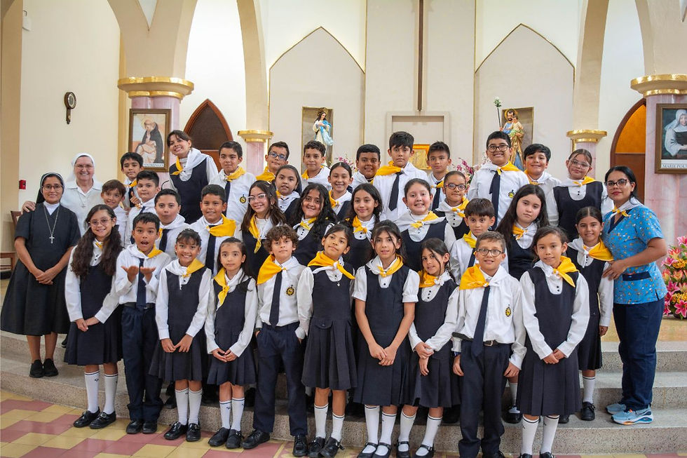Los estudiantes de quinto asumen liderazgo en la Infancia Misionera