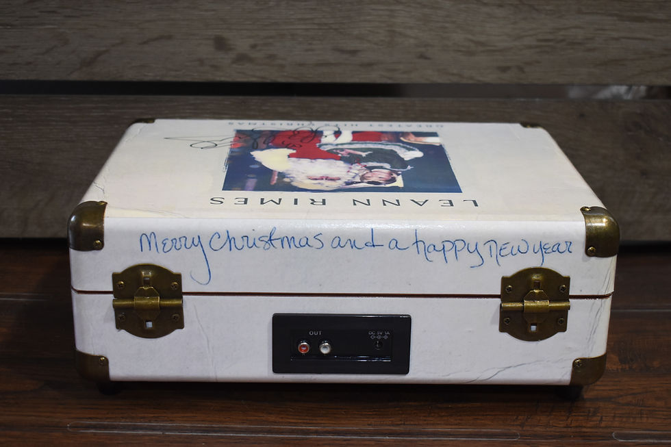 Thumbnail: AUTOGRAPHED LTD ED of 100 Leann Rimes "Greatest Hits Christmas" Tur