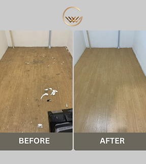before and after-vinyl floor cleaning service-1