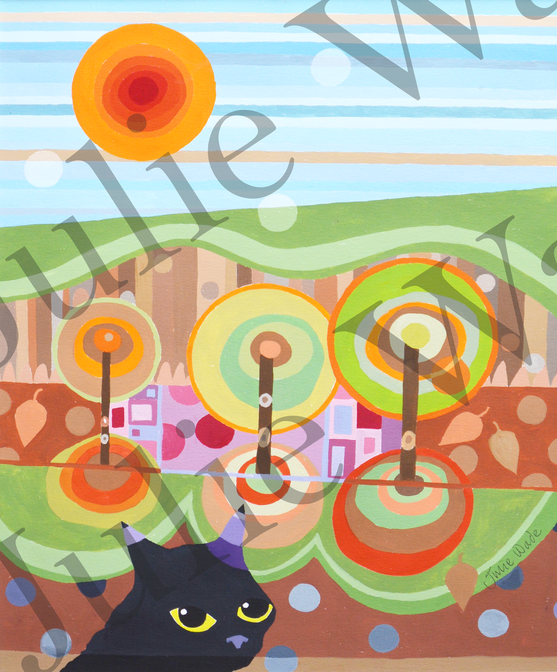 Hundertwasser's Cat