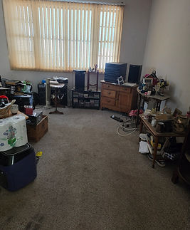 after hoarder cleanout