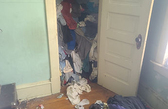 hoarder closet
