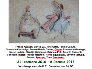 Collective exhibition "Maestri Italiani" by Spazio Intelvi 11 (Dizzasco Como)