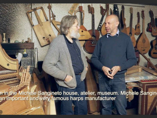 Intervista a Michele Sangineto, famoso costruttore di arpe antiche (Michele Sangineto interview)