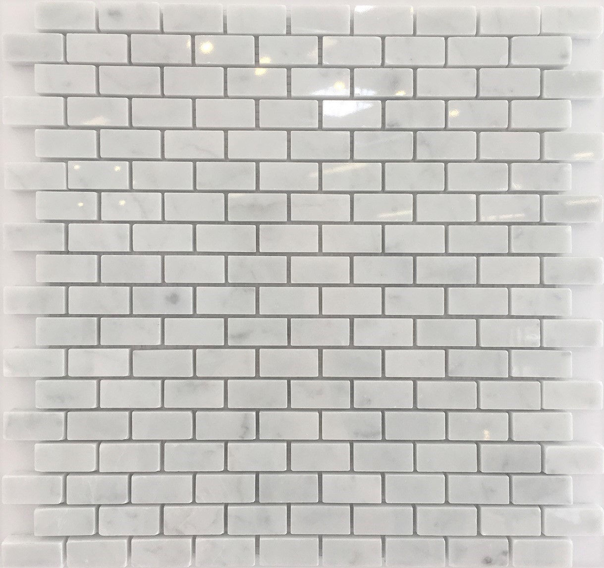 Brick Joint Bianco Carrara Polished