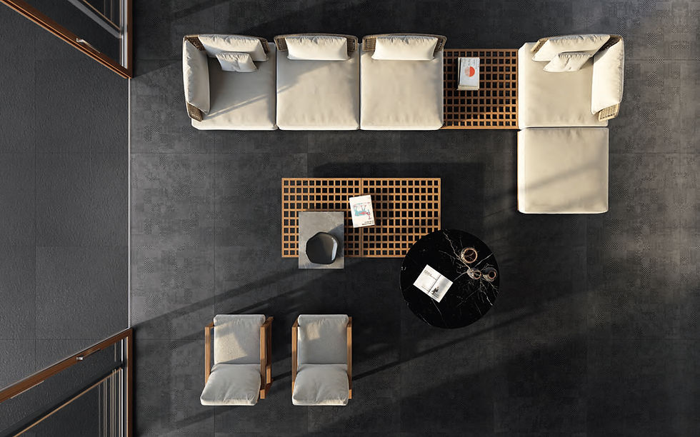 Thumbnail: A textured surface with through-body color CONCEPT INKED allows decor to become a solution in both residential and commercial