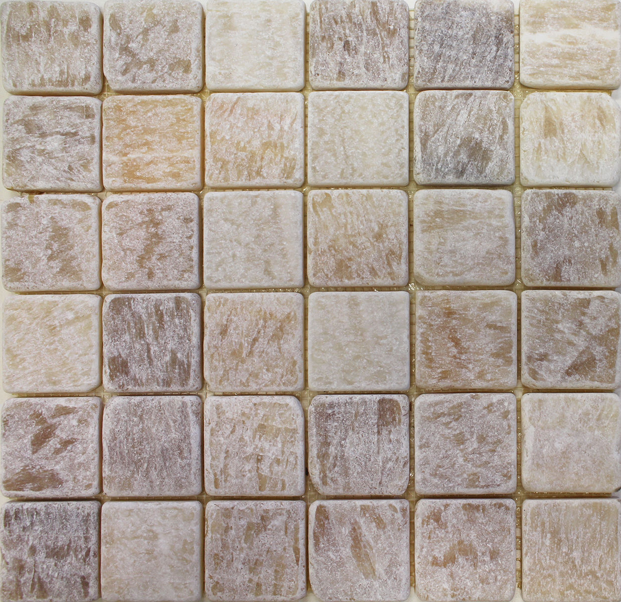 Yellow Onyx 2x2 tumbled full square foot photo