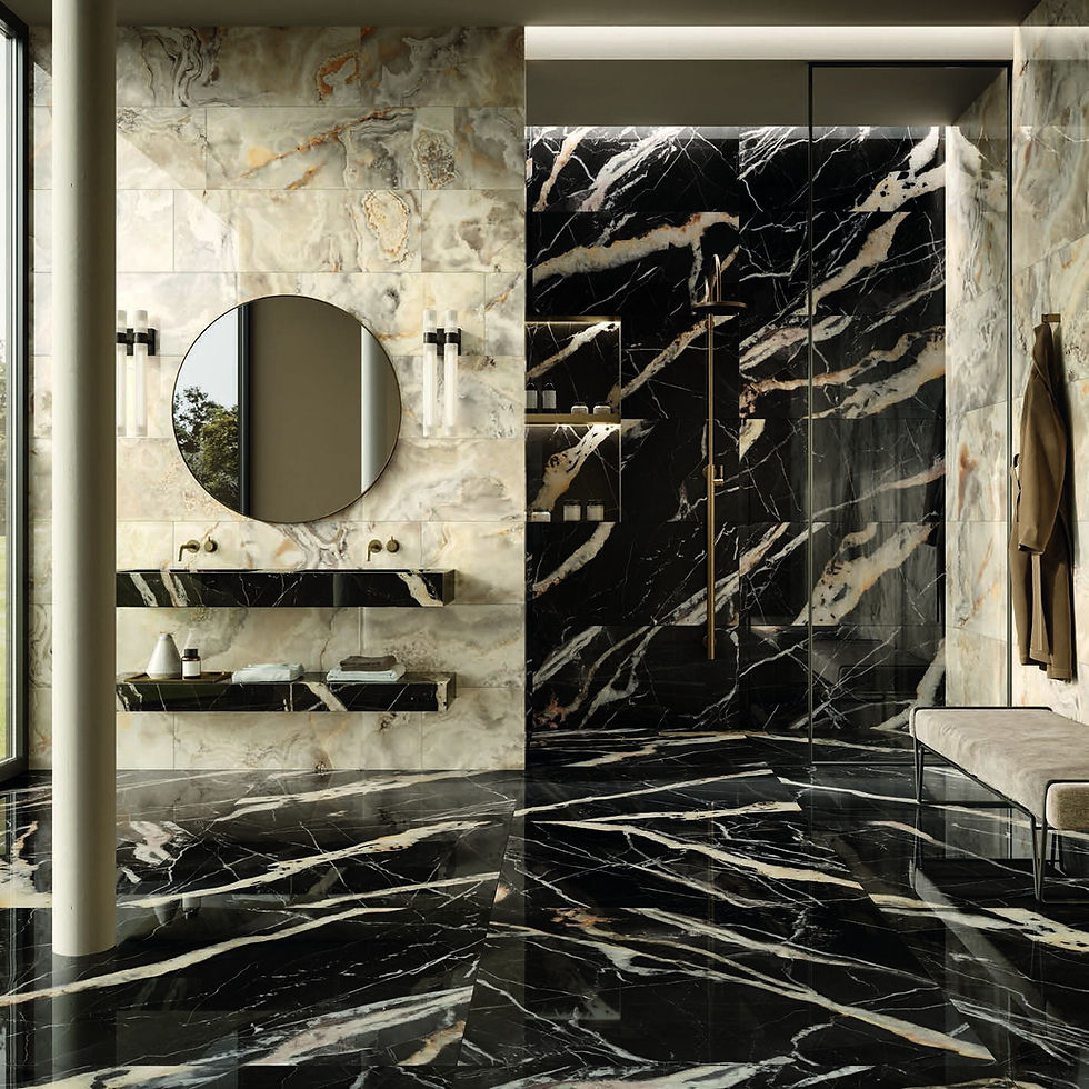 Thumbnail: Marble Tech Golden Graphite Polished