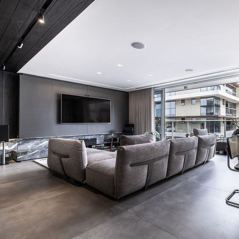 Thumbnail: a rich grey tone and the gritty visual texture of concrete, BELLO SUPERQUADRA ZINCO MATTE 48x48 is modern and industrial.