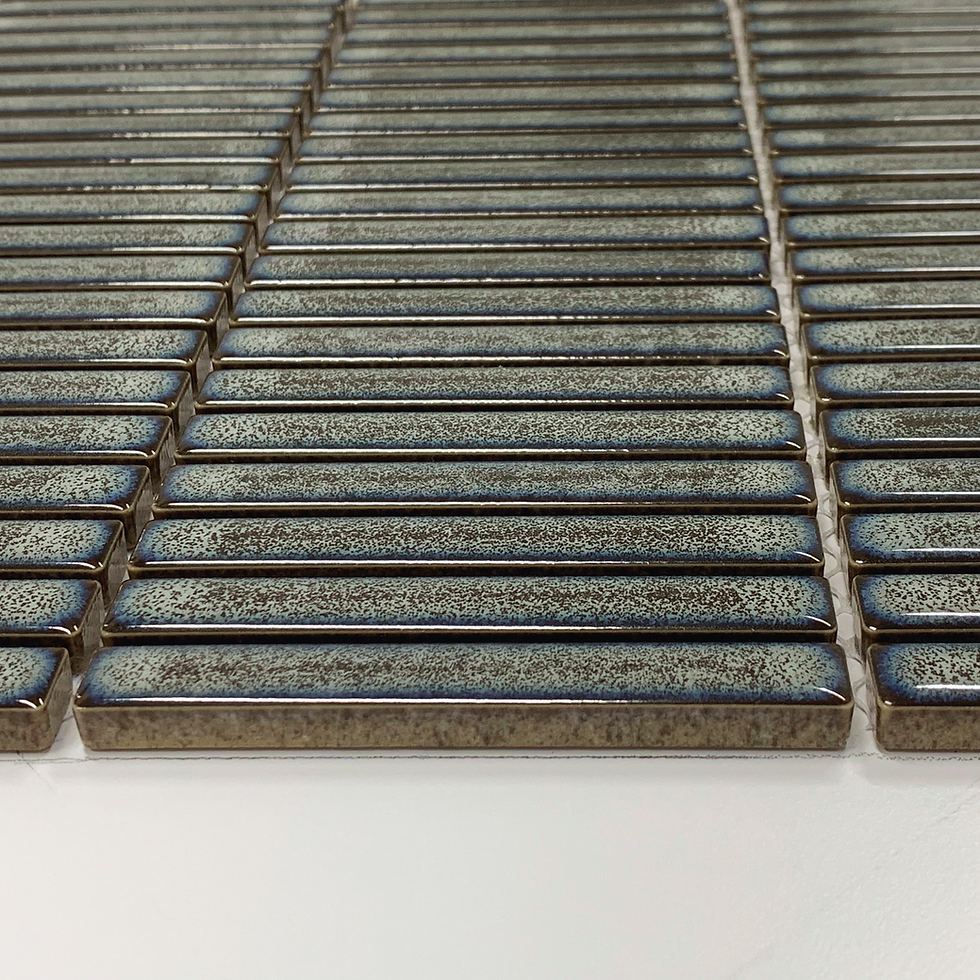 Thumbnail: On any angle the KitKat tile adds interest to your space whether it is installed on a backsplash or in a shower