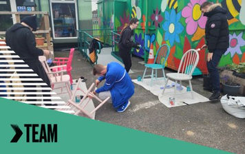 Worksop Team 6 set to work at Bassetlaw Food Bank