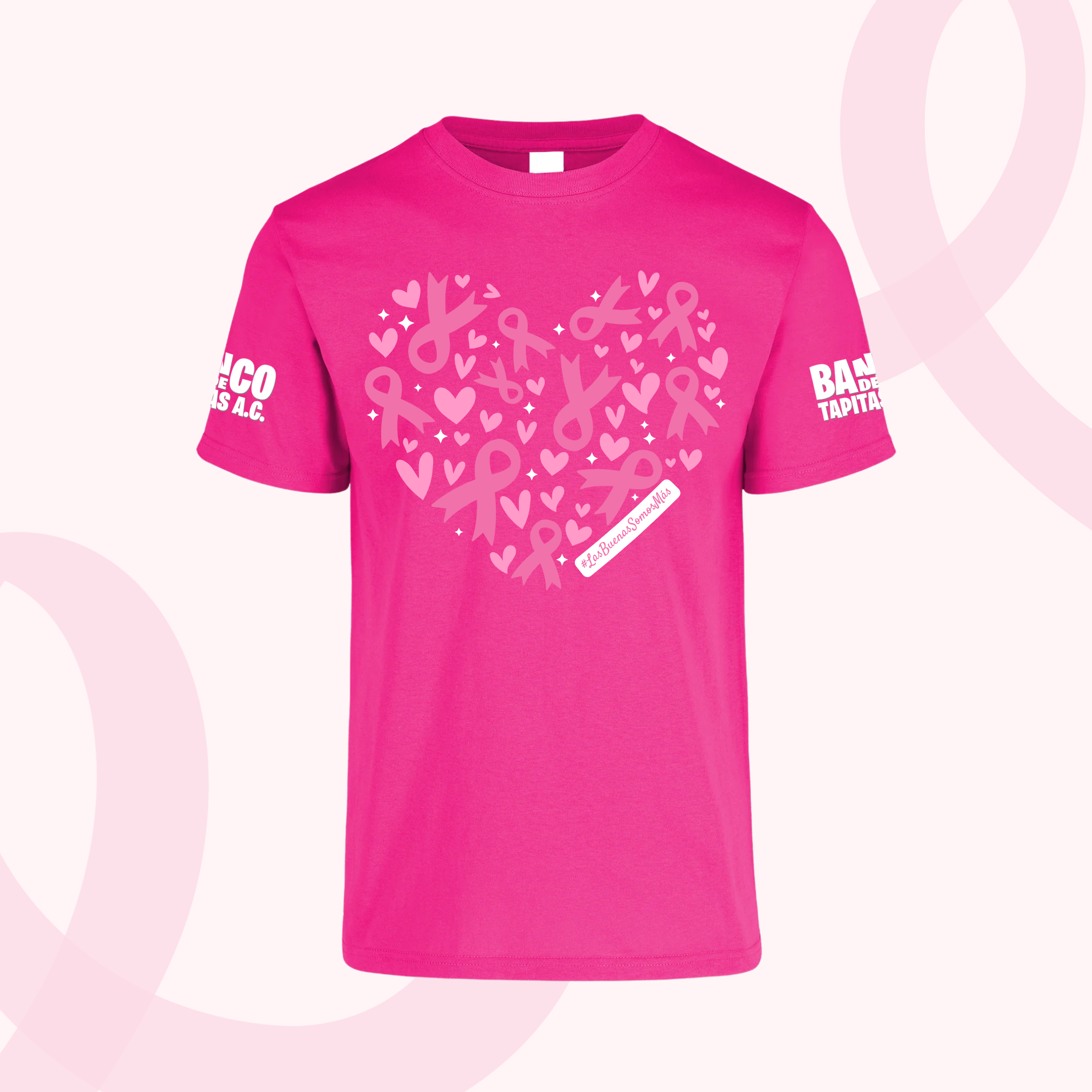 Playera "Las Buenas Somos Más" (Edición Corazones)