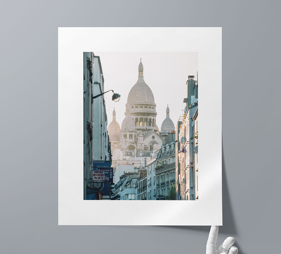 "THE SUN THROUGH THE LANTERNEAU"