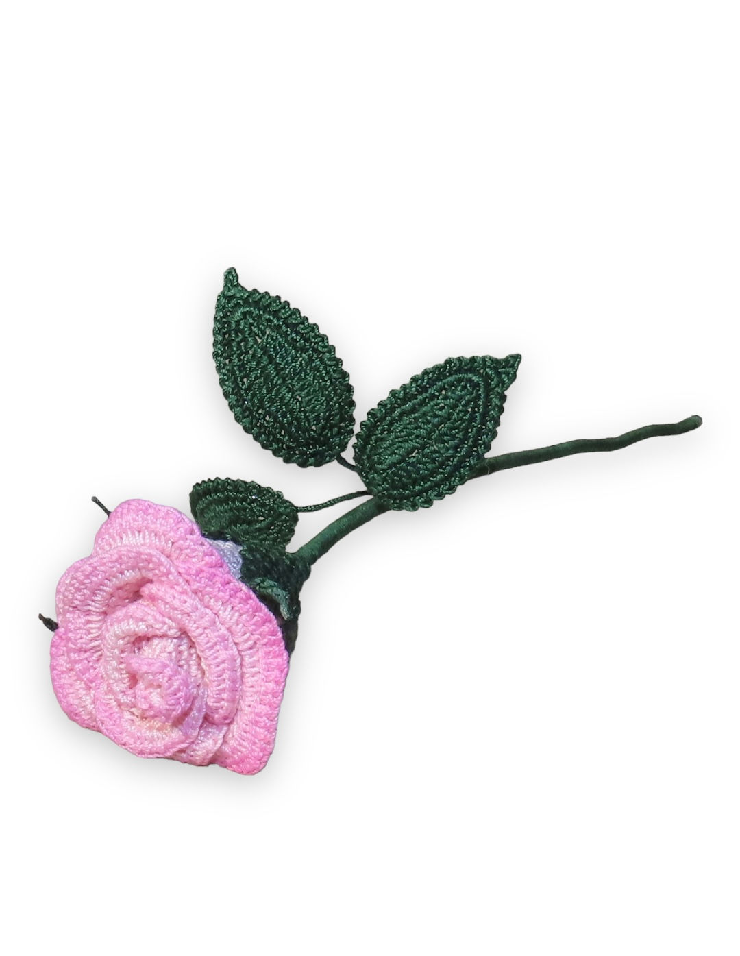 ורד אומנותי בגוון ורוד