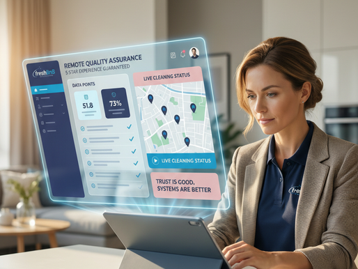 Vertrauen ist gut, System ist besser: So kontrollieren Sie die FeWo-Reinigung aus der Ferne