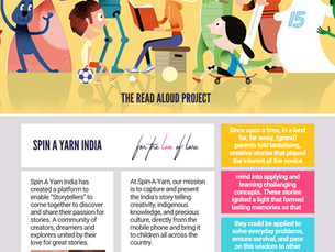 "SaY" it with Education: Spin A Yarn India & The Literacy Curriculum in Schools