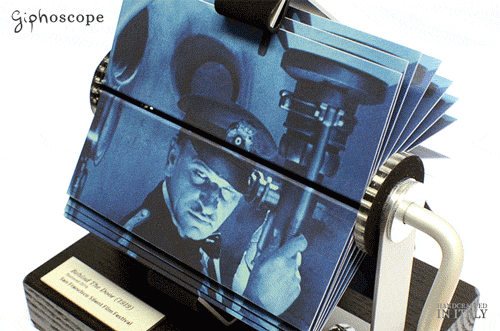 Behind the door Giphoscope