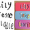 Thumbnail: Handwritten name plates plaque sign child's writing personalised engraved bedroom