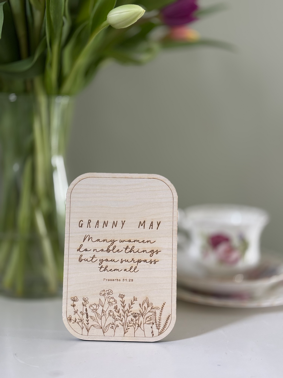 Thumbnail: Proverbs 31:29 Woman Display