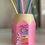 Thumbnail: Teacher Stationery Holder/Pots - Rainbow Surname