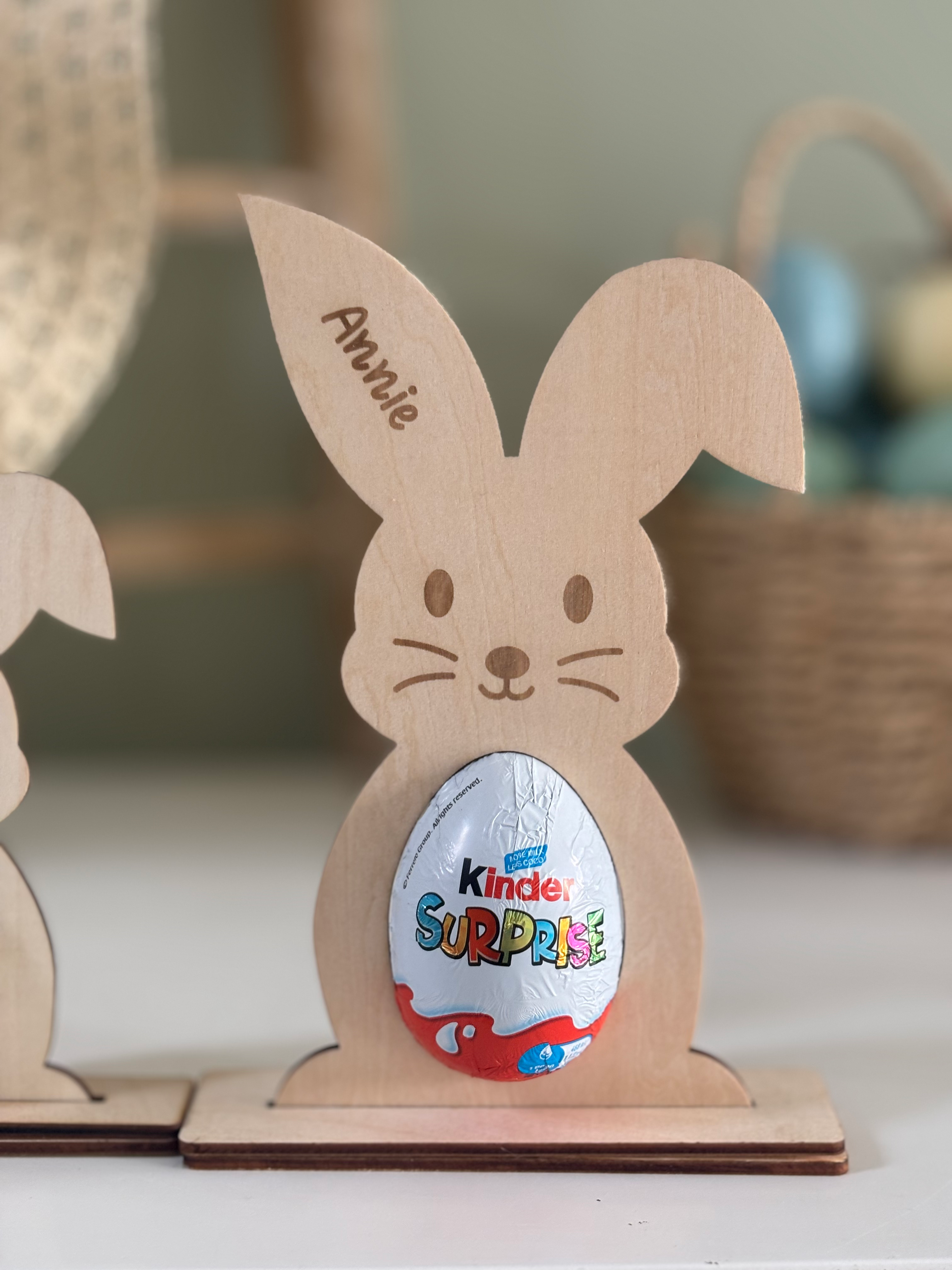 Kinder Egg Bunny Holder